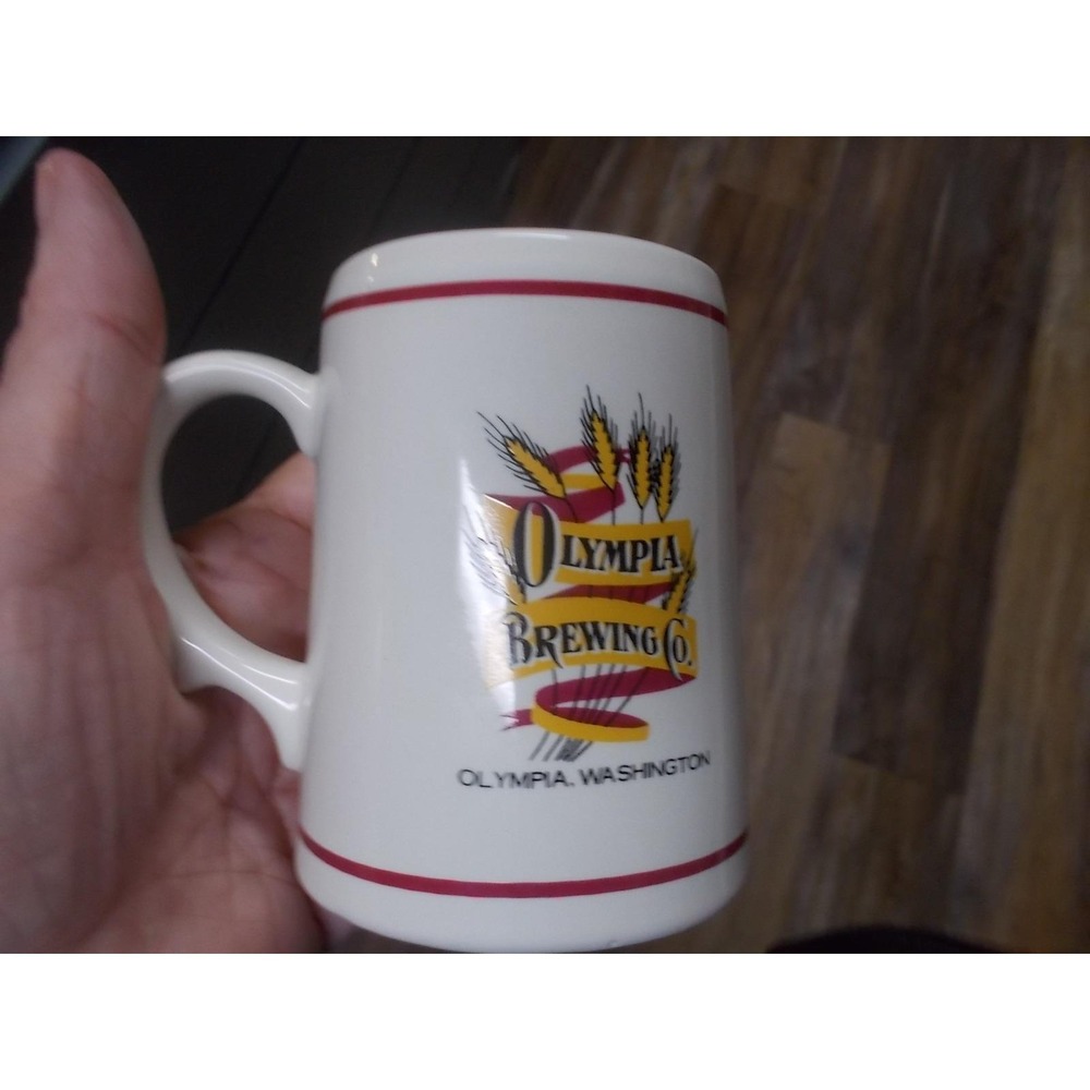 Vintage 1985 Olympia Brewing Co Franklin Mint Tankard Collection Beer Mug Stein